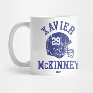 Xavier McKinney New York G Helmet Font Mug